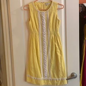 Yellow Banana Republic Dress